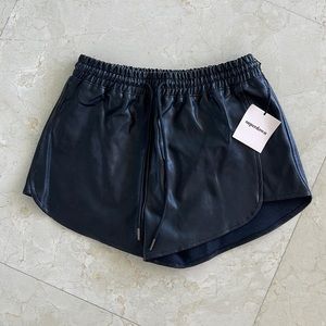 Superdown REVOLVE leather shorts